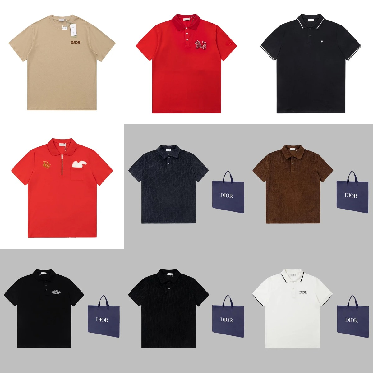 Dior Black Polo Shirt