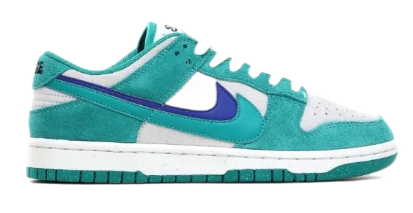 Nike Dunk Low Pastel Green Pink Blue Sneakers - 12