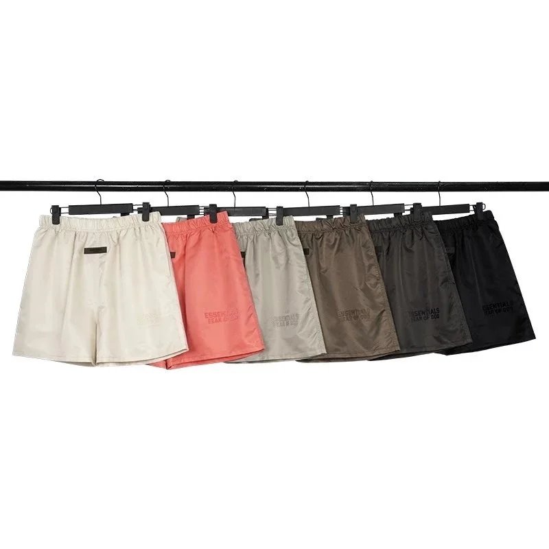 Essentials by Fear of God Black Elastic Waist Shorts