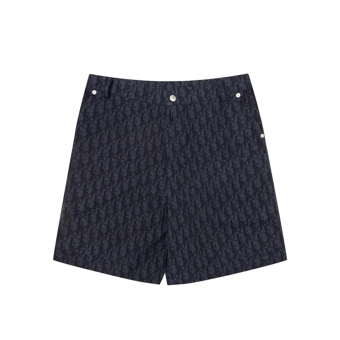 Dior Blue Monogram Shorts