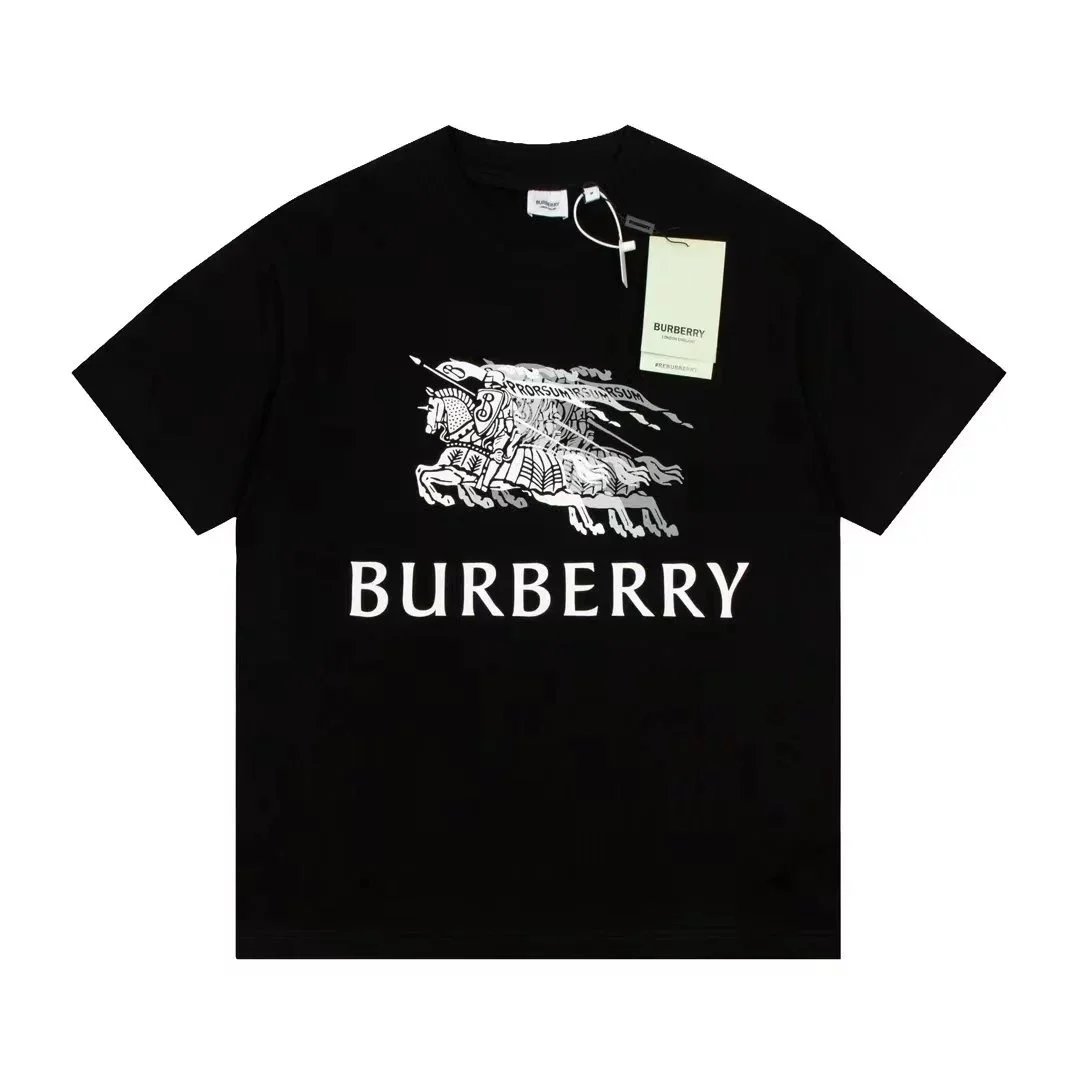 Burberry Black Short Sleeve T-Shirt