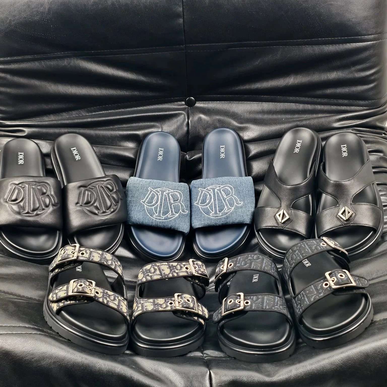 Dior Black Leather S