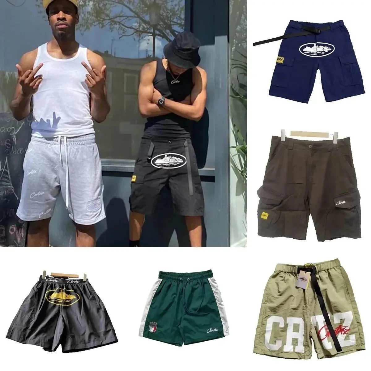 Cargo Shorts in Various Colors and Styles
