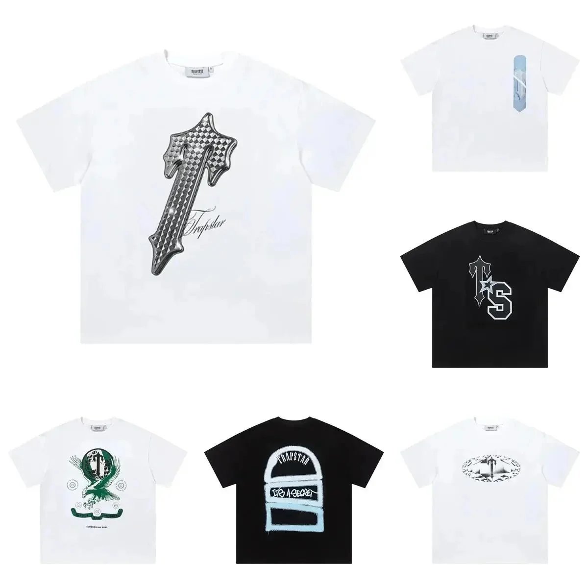 Trapstar White Graphic T-Shirt