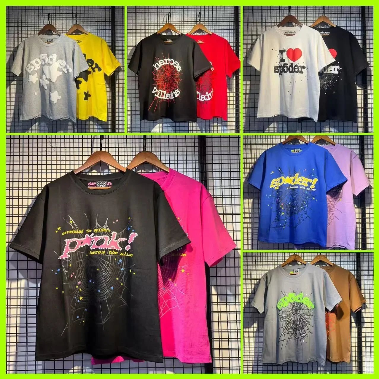 Spider Web Graphic T-Shirt Collection