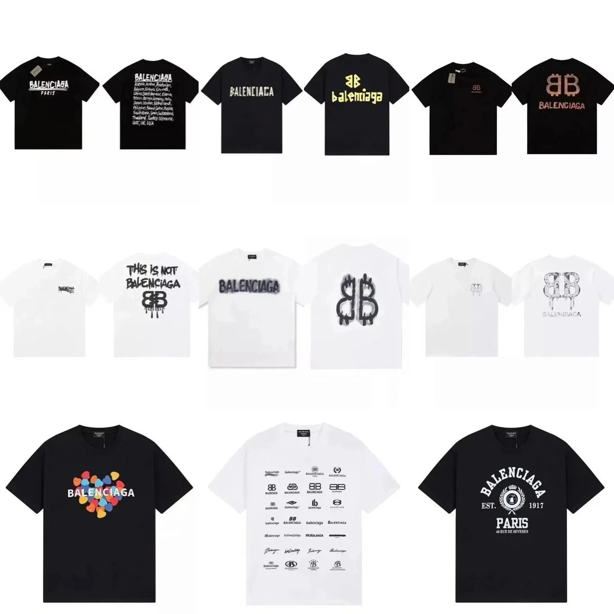 Balenciaga Black and