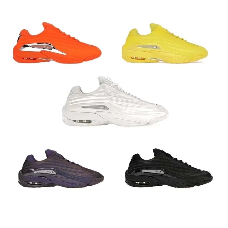 Nike Air Max 2000 Sneakers in Orange, Yellow, White, Purple, and Black