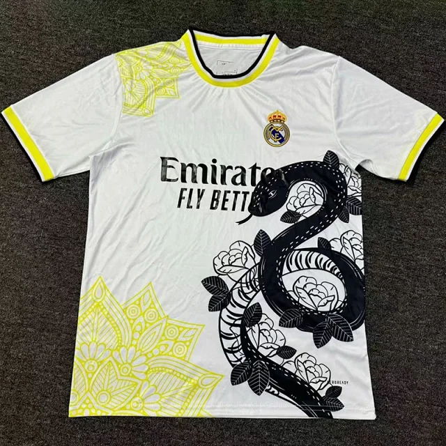 Real Madrid Football Jerseys Graphic dragon jersey product detail image 20