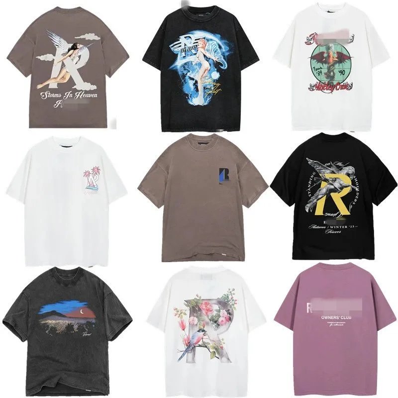 Ralph Lauren Graphic Print T-Shirts in Various Colors