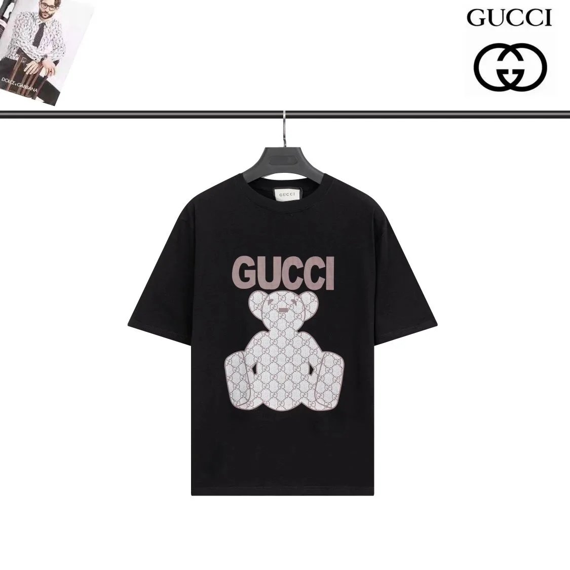 Gucci Black Short Sleeve T-Shirt
