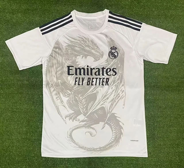 Real Madrid Football Jerseys Graphic dragon jersey product detail image 22