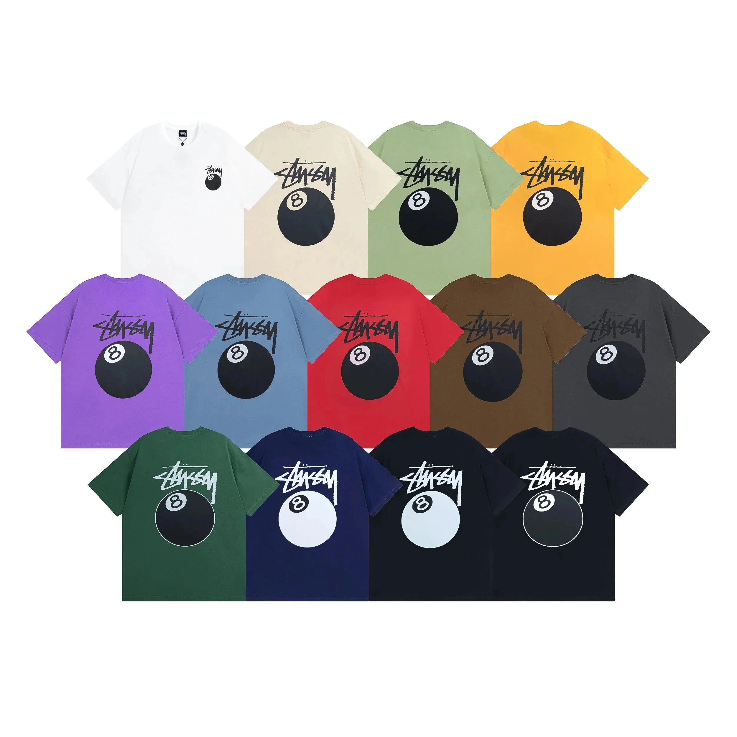 Stussy Black 8 Ball T-Shirt