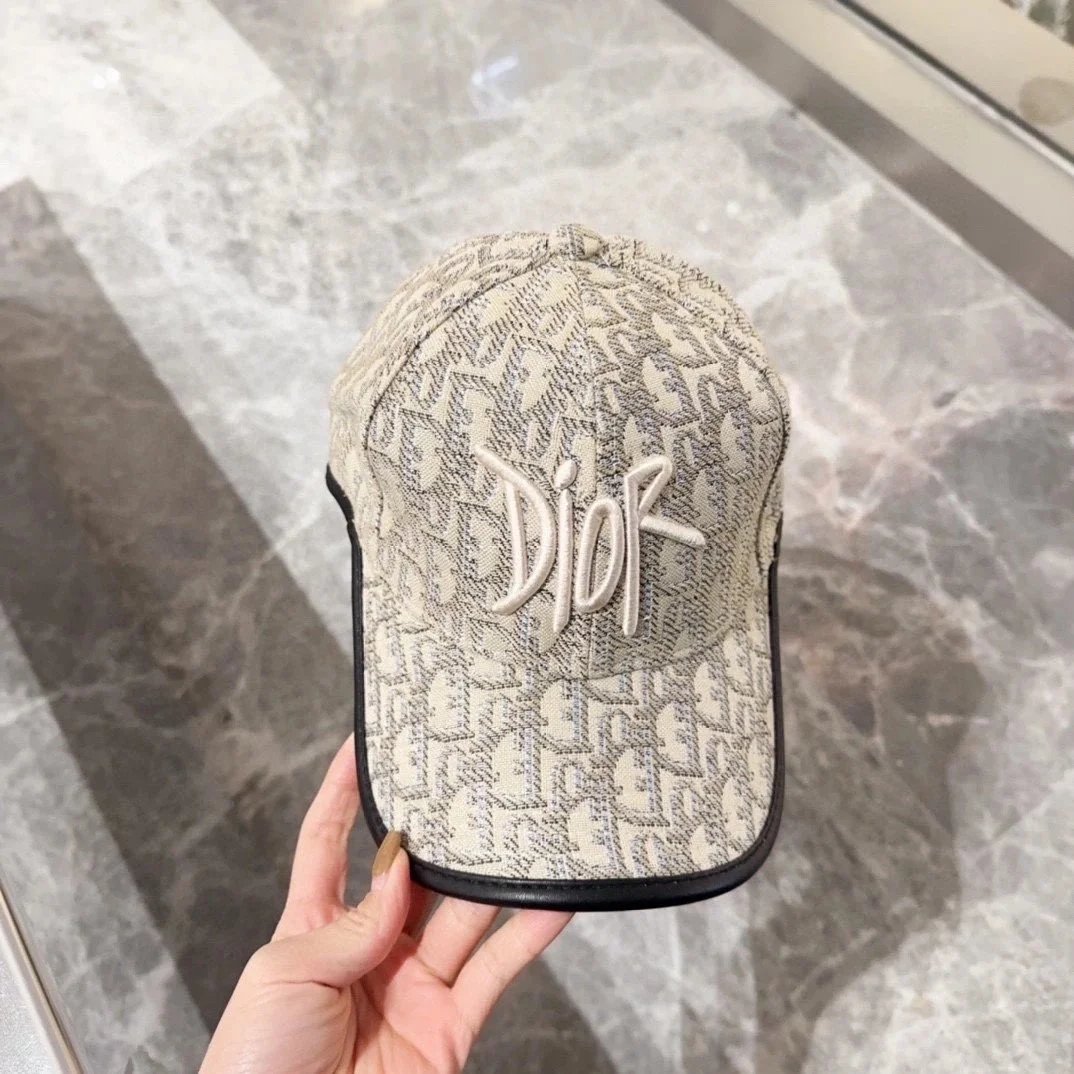 Dior Beige Baseball Cap