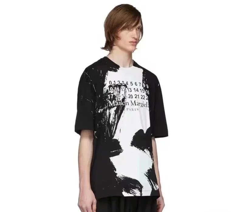 Match Margiela Black Oversized T-Shirt