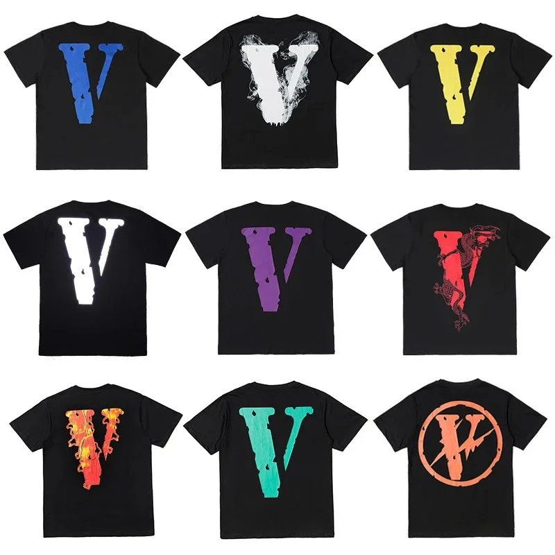 Vlone Black Short Sleeve T-Shirt