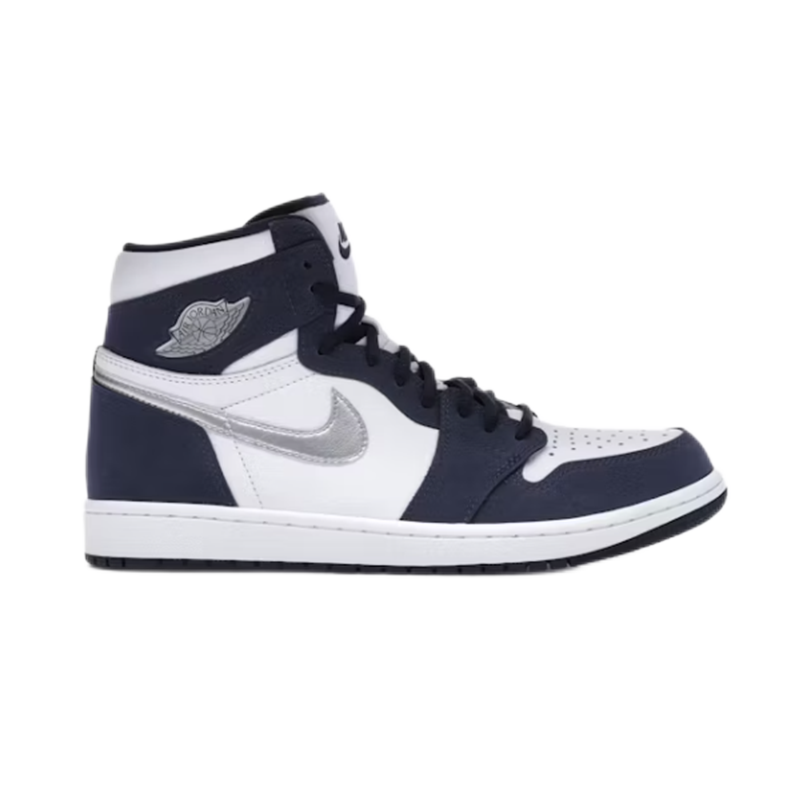 Off-White x Nike Air Jordan 1 High 'The Ten' White Sneakers - 25