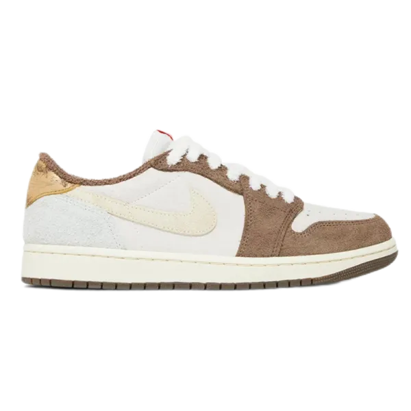 Air Jordan 1 Low OG 'Lucky Green' Sneakers - 21