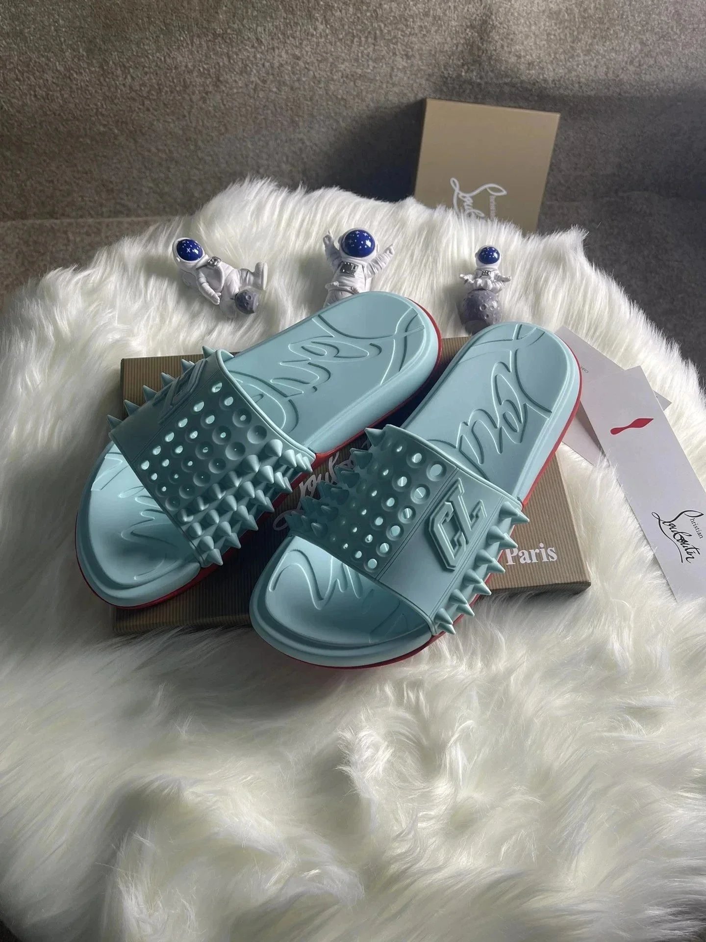 Christian Louboutin Slippers Spiked Slide — 2