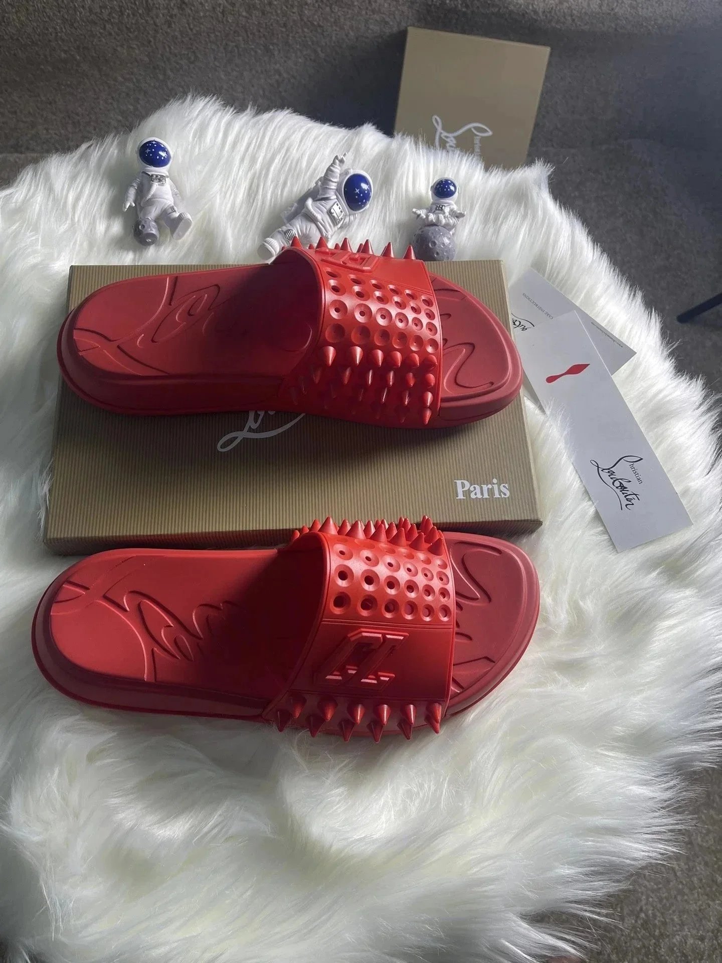 Christian Louboutin Slippers Spiked Slide — 4