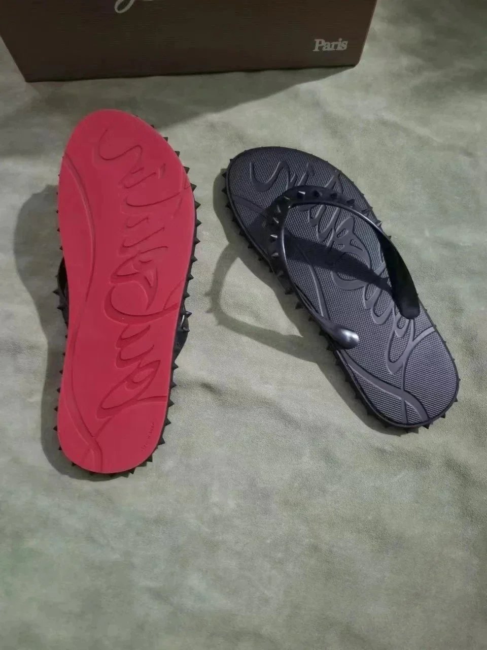 Christian Louboutin Slippers Spiked Slide — 7