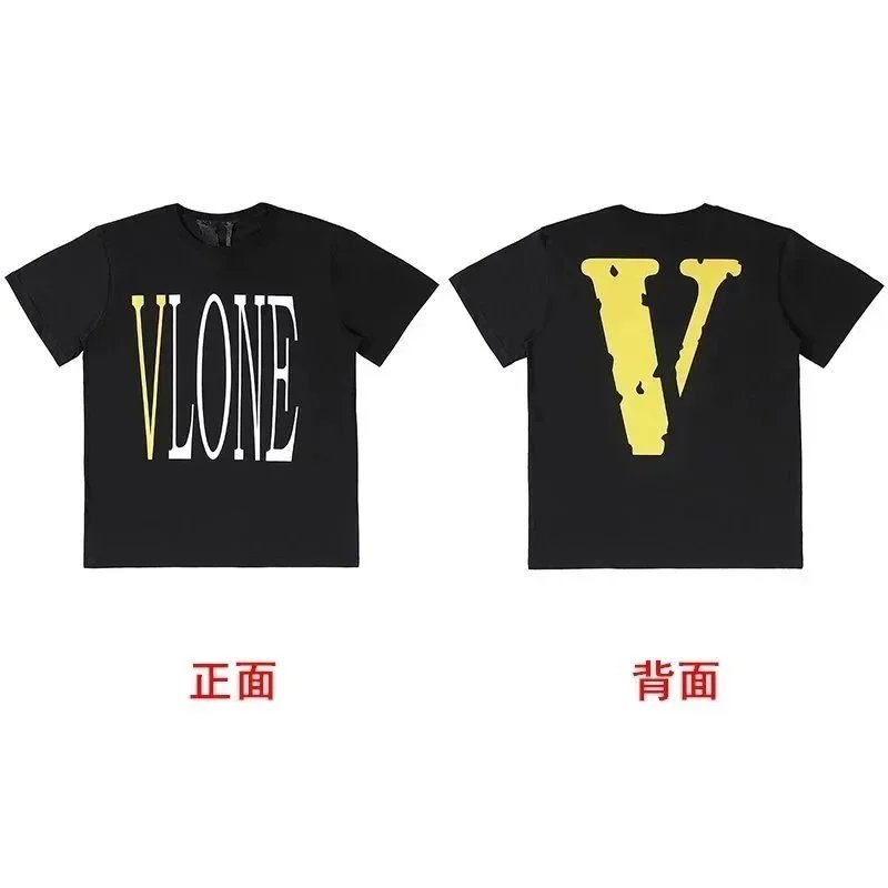 Vlone Black Short Sleeve T-Shirt
