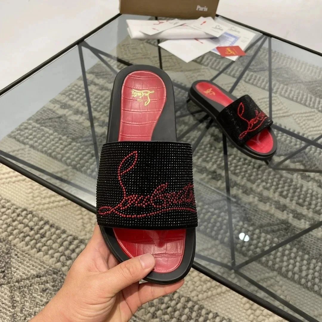 Christian Louboutin Slippers Spiked Slide — 24