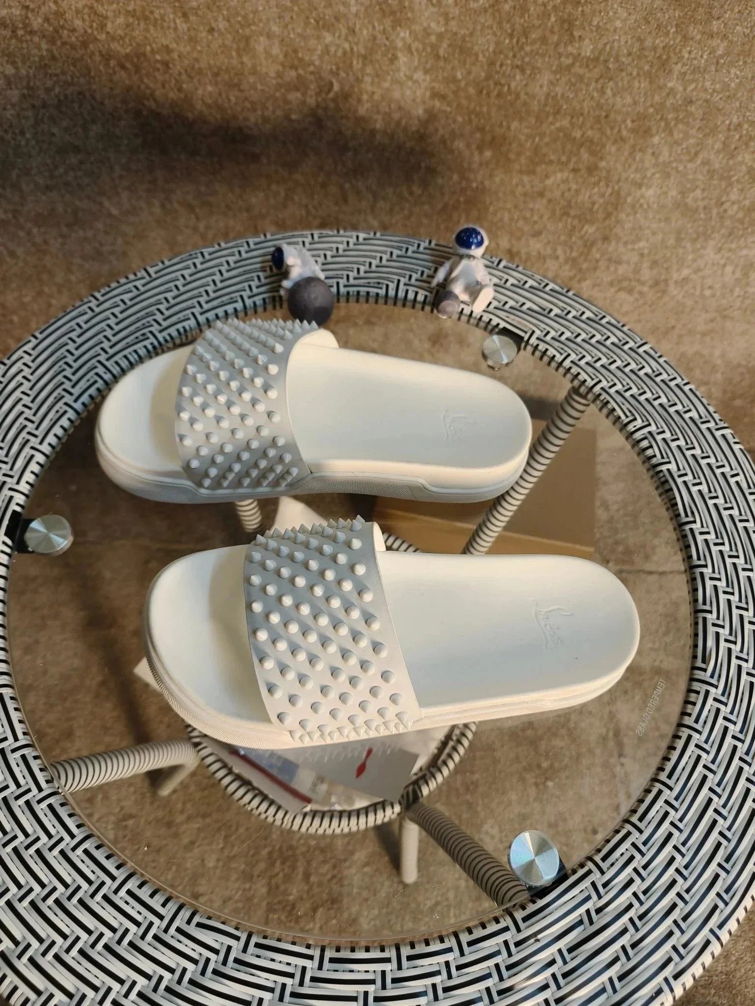 Christian Louboutin Slippers Spiked Slide — 22