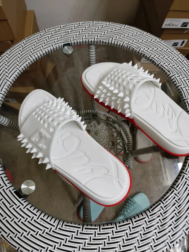 Christian Louboutin Slippers Spiked Slide product detail image 5