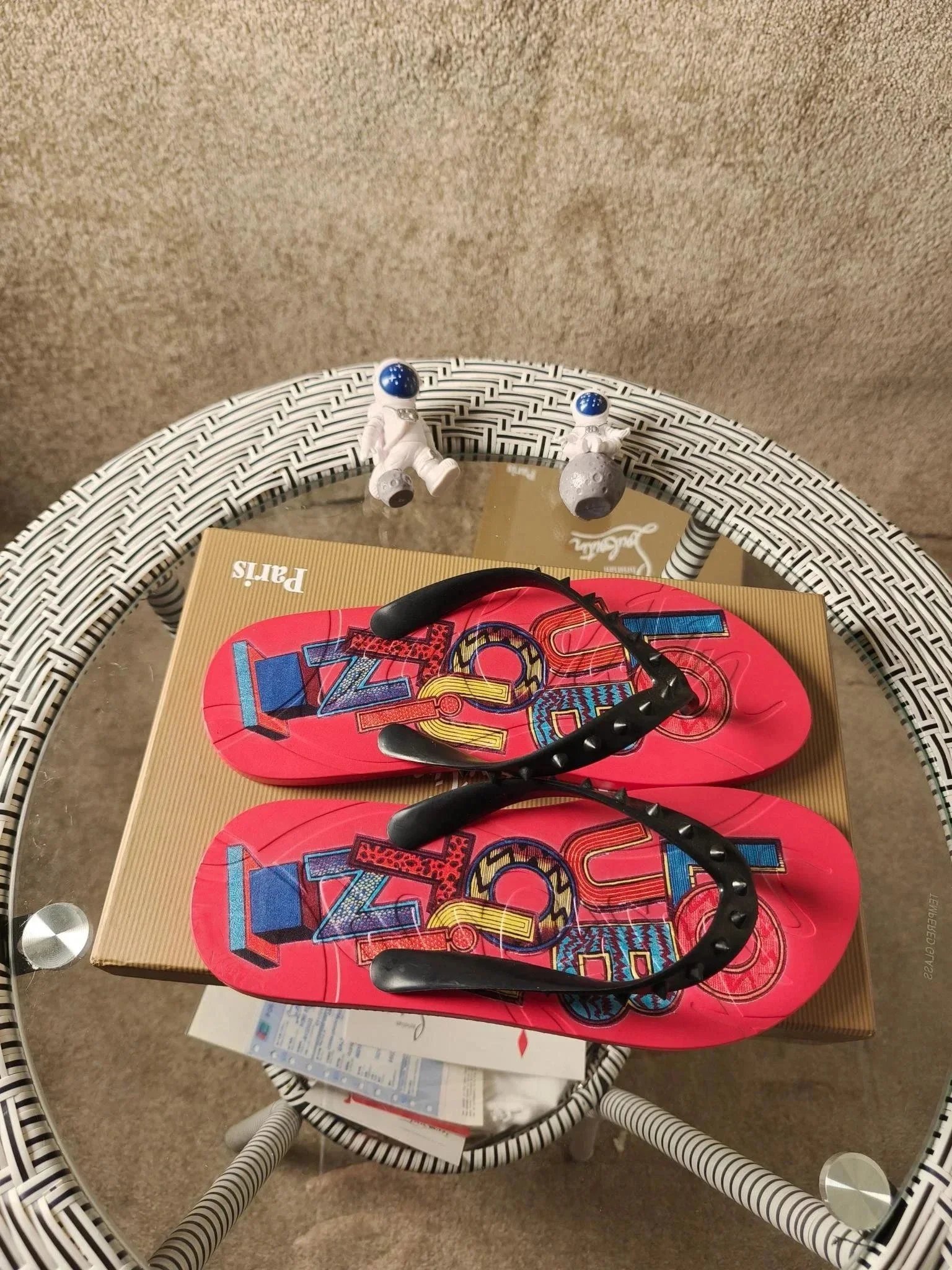 Christian Louboutin Slippers Spiked Slide — 12