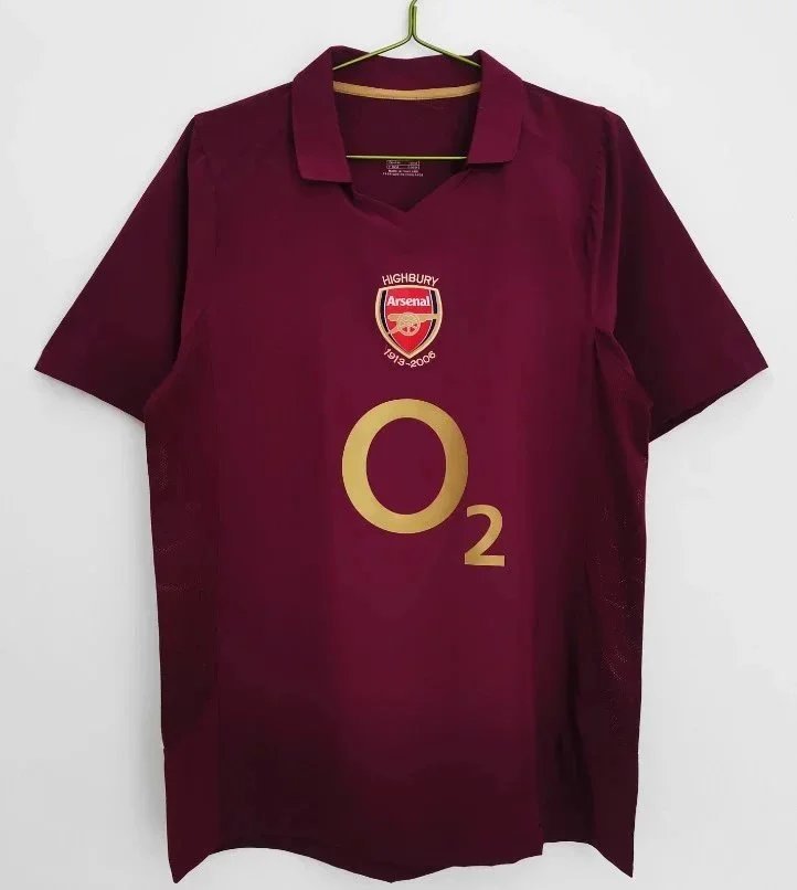 2005-06 Arsenal Home Kit Retro
