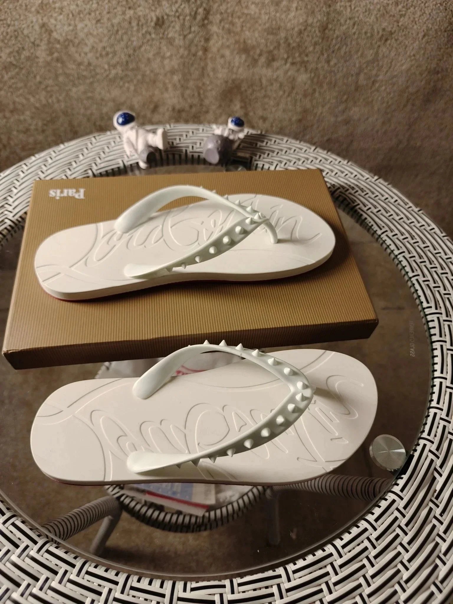 Christian Louboutin Slippers Spiked Slide — 14