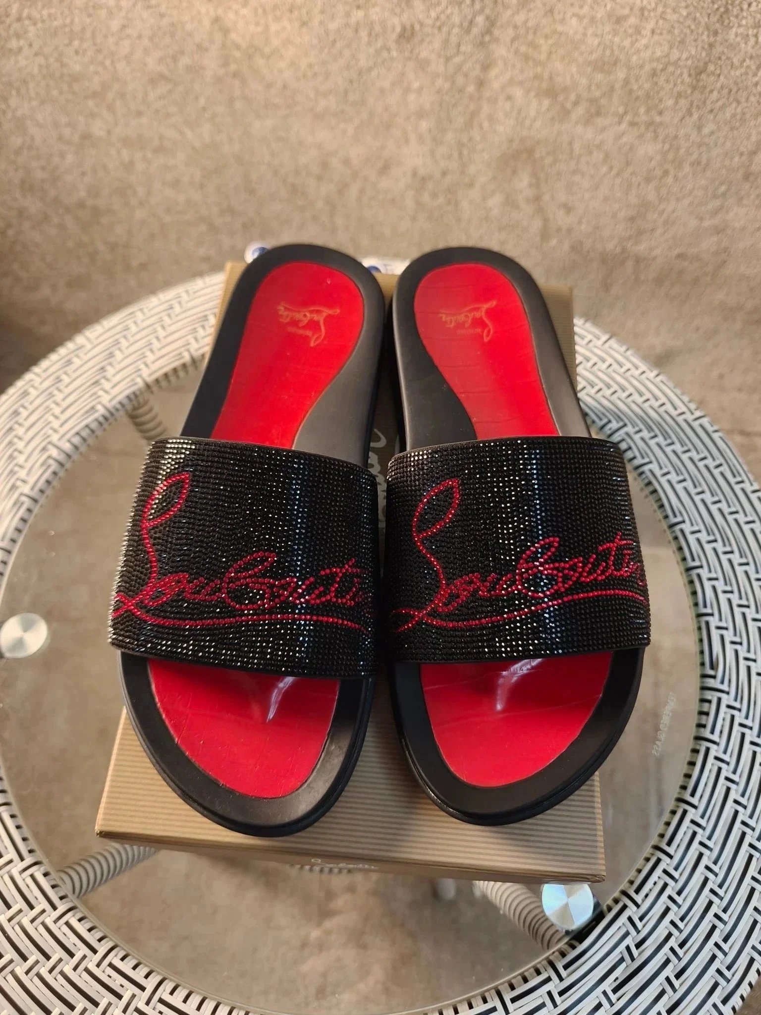 Christian Louboutin Slippers Spiked Slide — 19