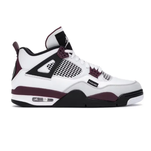 Off-White x Nike Air Jordan 4 'Sail' Sneakers - 17