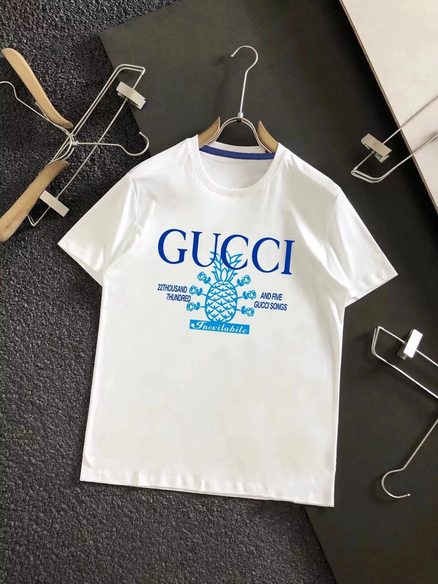 Gucci White Short Sleeve T-Shirt