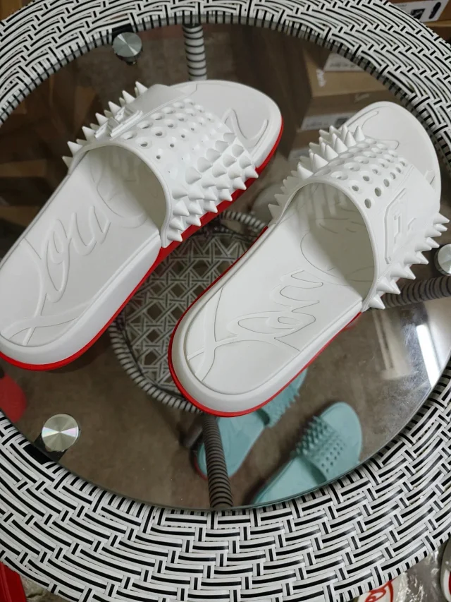 Christian Louboutin Slippers Spiked Slide product detail image 6