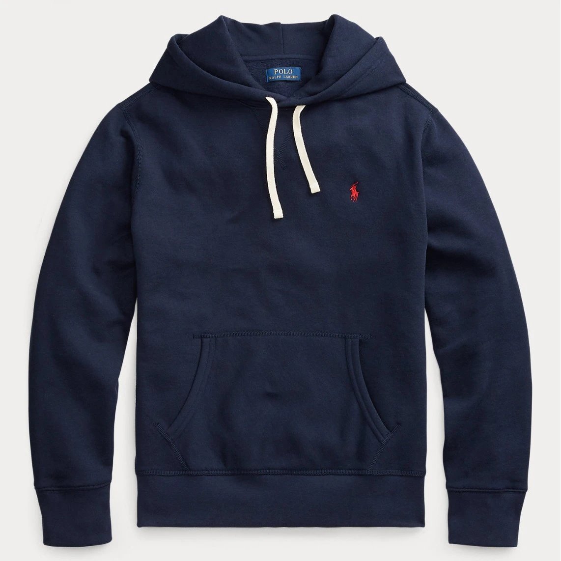 Autumn and winter pony men's hooded pullover solid color hoodie fashionable