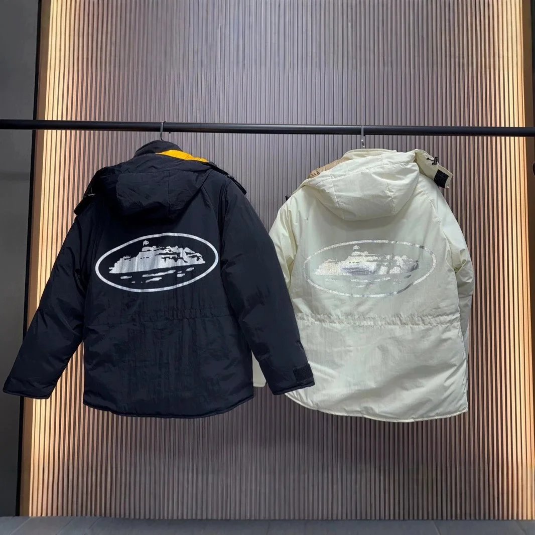 街头嘻哈立领棉服男冬季夹克棉衣外套 - 134291