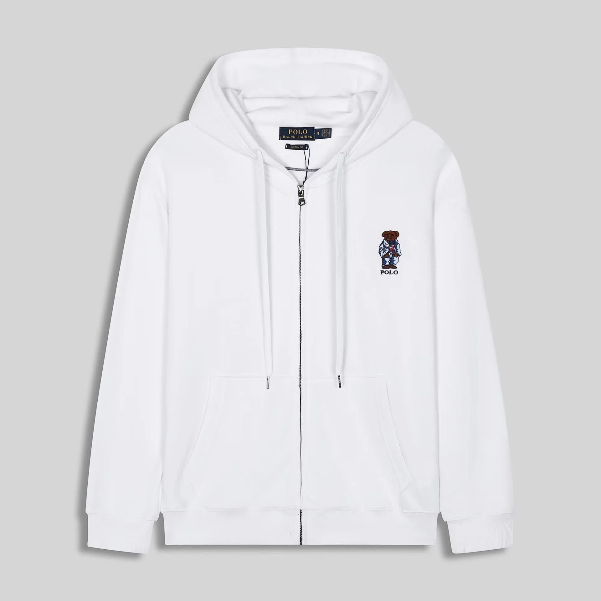 Sweatshirt Bear White