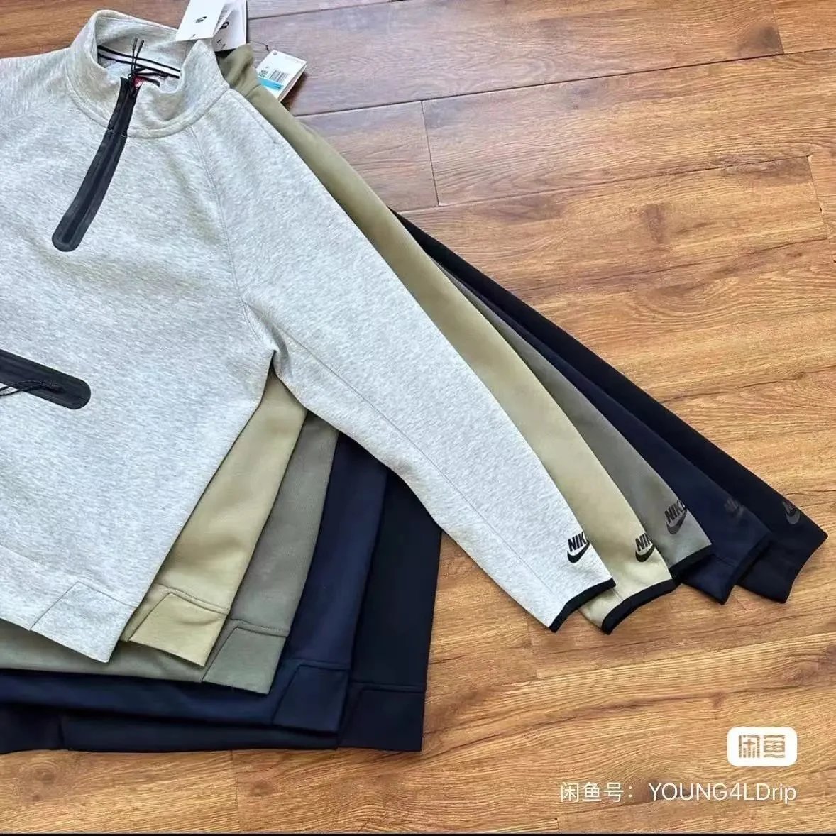 男子半拉链运动休闲立领套头卫衣998 - 134499