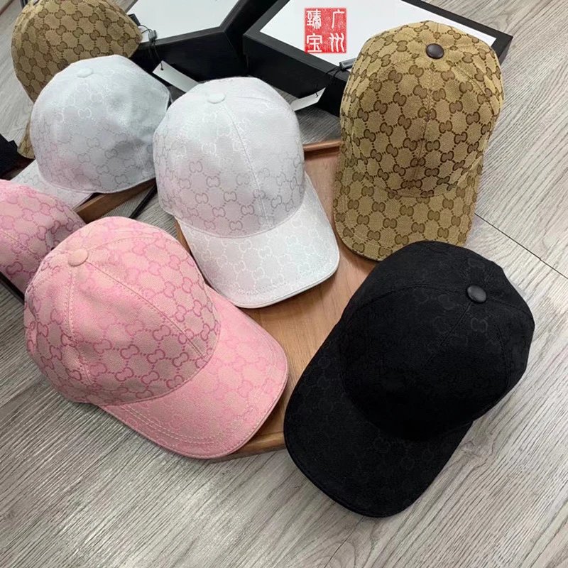 高尖版货网红爆款经典提花字母棒球帽防晒遮阳帽男女同款鸭舌帽 - 134901