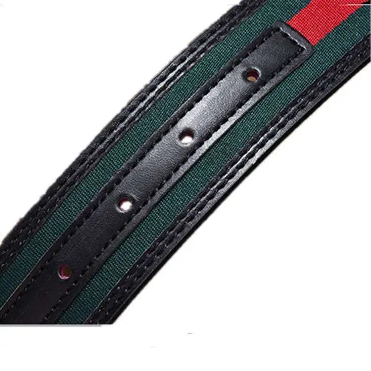 皮带男士真皮平滑扣休闲商务百搭裤带 5