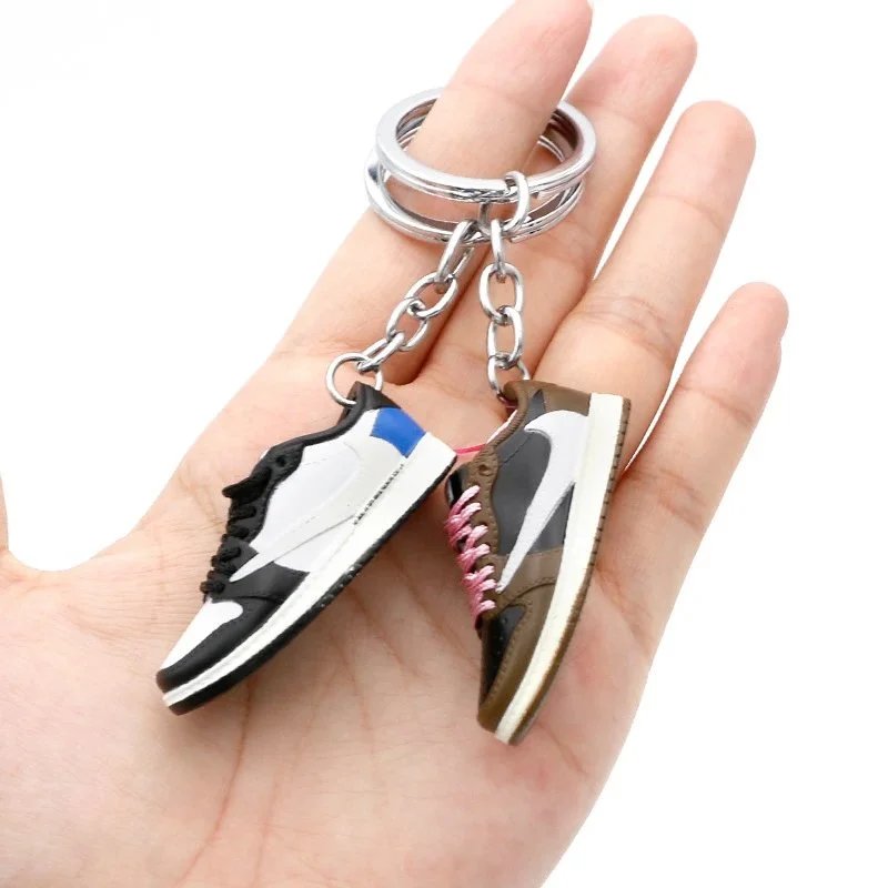 立体球鞋钥匙扣挂件3D鞋模鞋子包包挂饰饰品 - 135992
