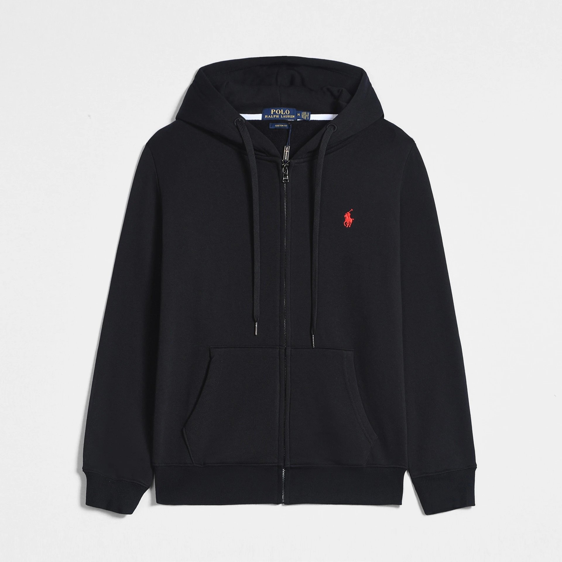 Zipper Black Red