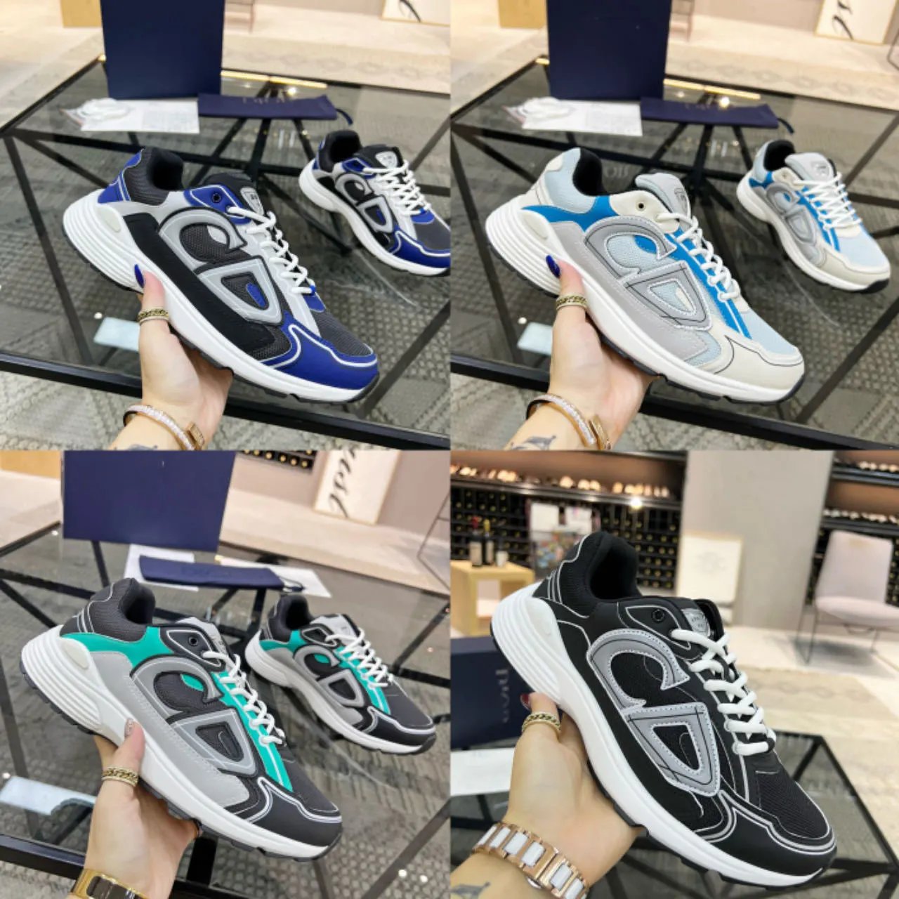 休闲板鞋系带网纱皮革舒适鞋77777