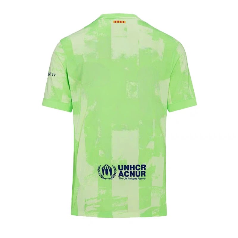 Nike FC Barcelona 2024/25 Third Jersey (UCL) - Blank - Lime Green