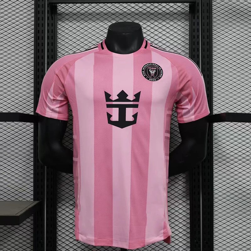 Inter Miami CF 2025 Home Jersey Pink/Royal Caribbean