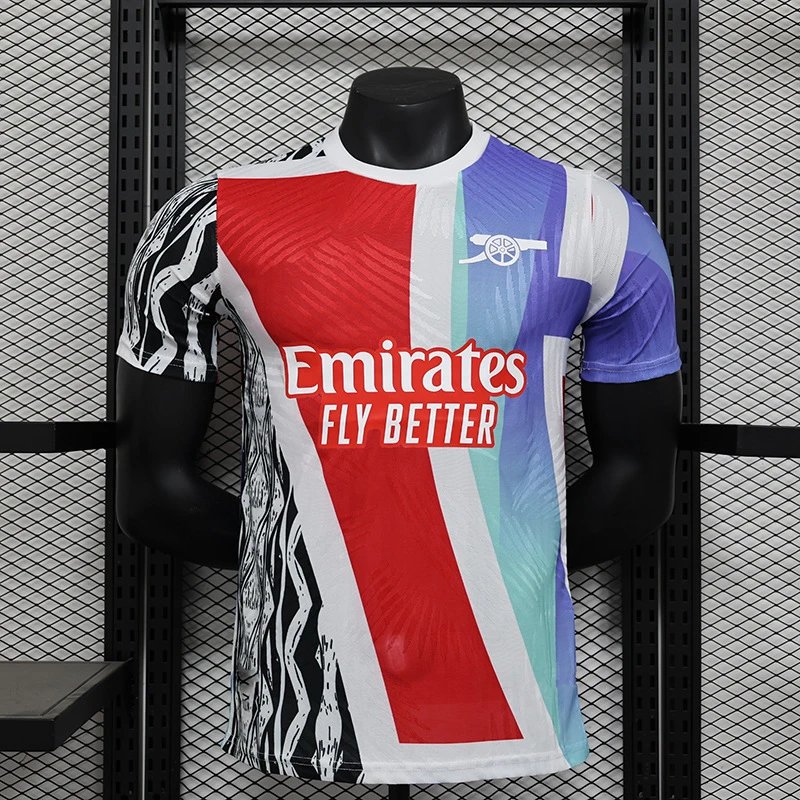 Arsenal Special Edition Mashup Jersey Red/White/Blue/Purple Emirates
