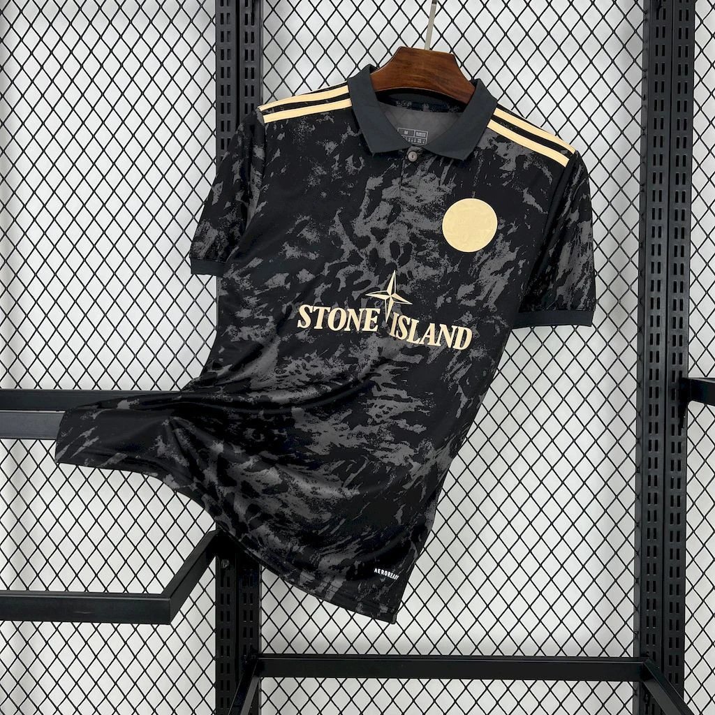 Adidas x Stone Island Special Edition Jersey Black Gold