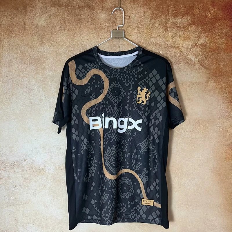 Nike Chelsea 2024-25 Special Edition Jersey Black Gold Snake