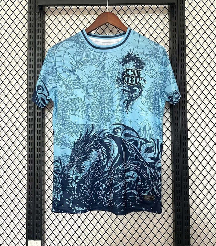 Nike Barcelona x Dragon Special Edition Jersey Light Blue